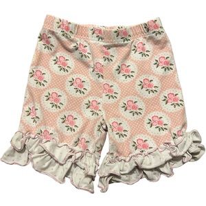Swoon Baby Clothing floral ruffle shorts size 5